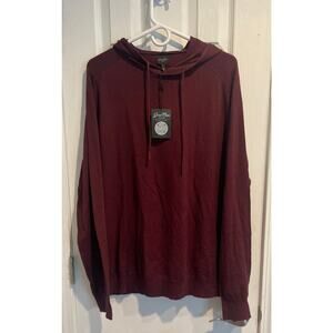 Good Man Brand, Wine color Pullover Hoodie, long sleeved. A51